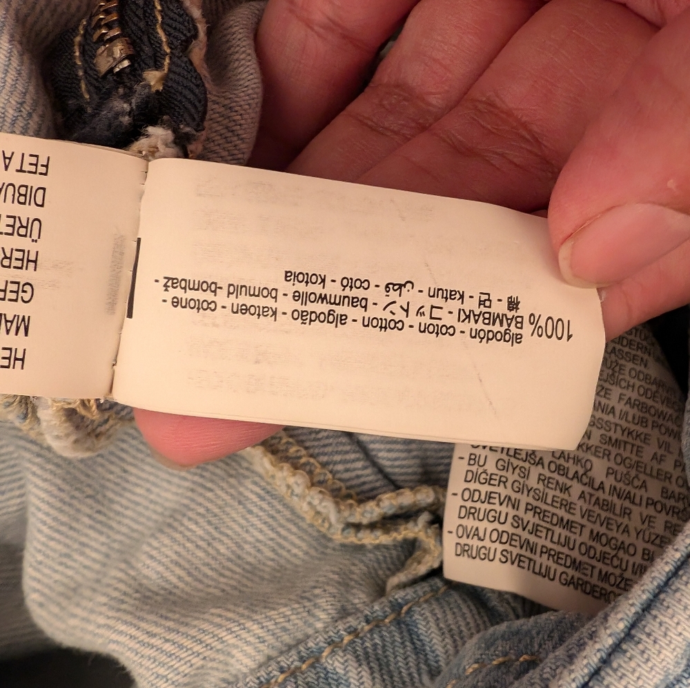 Zara Mini Pleated Blue Denim Jeans Skirt - Picture 5 of 7